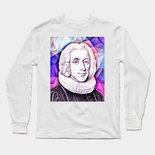 Hans Egede Pink Portrait | Hans Egede Artwork 7 Long Sleeve T-Shirt